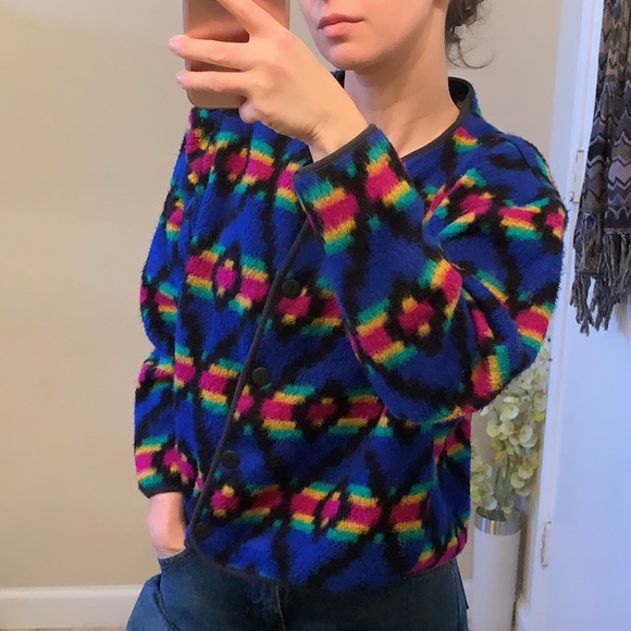 David Wayne vintage southwestern sweater - Picture 2 of 6